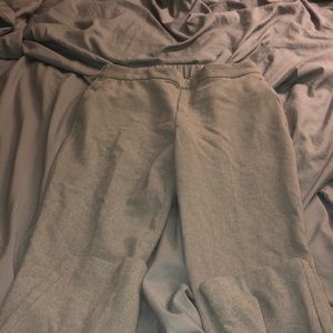 Cropped dress pants grey